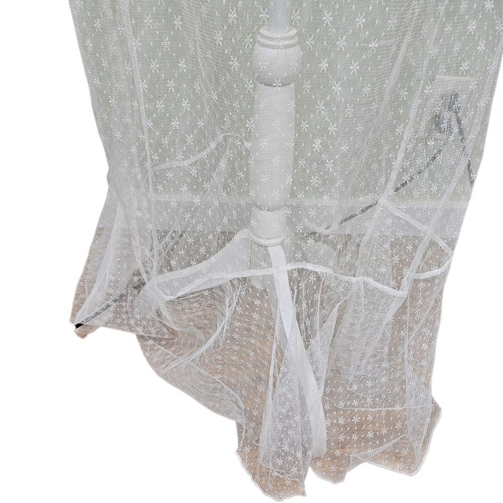 Fashion Nova White Sheer Cutout Maxi Dress - Picture 4 of 15